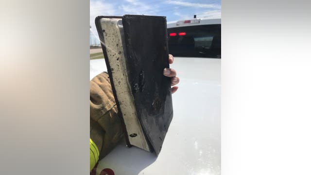 Bible undamaged as engine fire engulfs truck in Texas: report