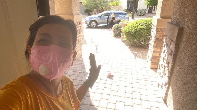 Nurse believes she has COVID-19 after husband tests positive, but she can't get a test