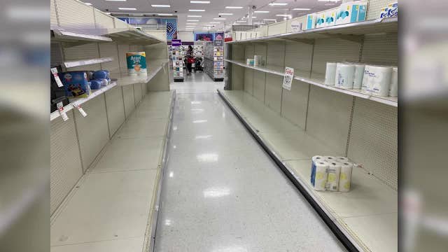 Panic buying continues amidst coronavirus outbreak as stores impose purchase limits