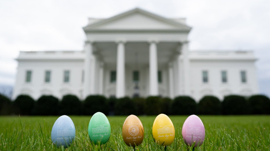 house easter eggs