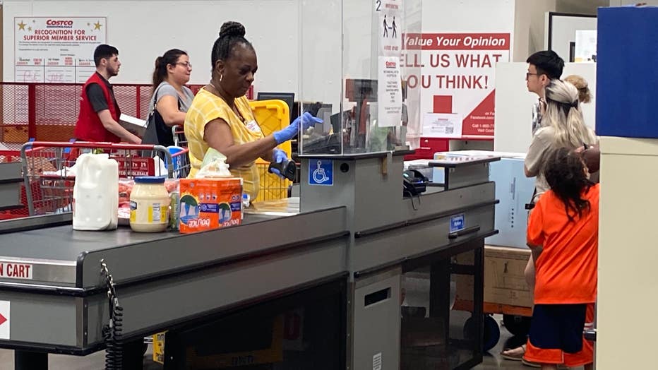 Costco stores install plexiglass around registers as coronavirus