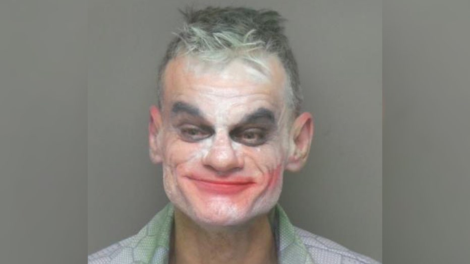 Jeremy J. Garnier dressed as the Batman villain The Joker, livestreamed himself this week and allegedly threatened to bomb and kill people along the Delmar Loop in suburban St. Louis, Missouri.