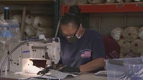 Workers at Arizona upholstery company making masks to meet demand during COVID-19 pandemic