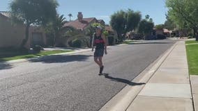 Man runs virtual Boston Marathon in the Valley, on the day the marathon was originally scheduled