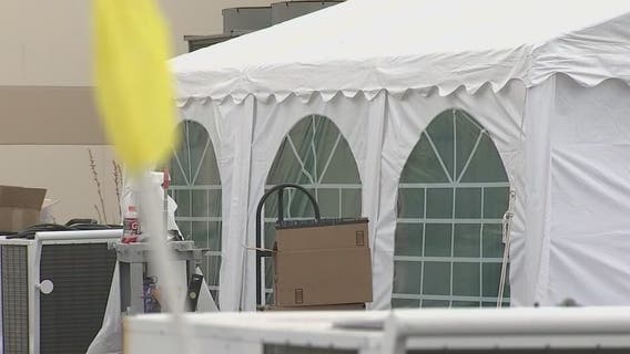How white tents in downtown Phoenix are helping prevent the COVID-19 spread among the homeless