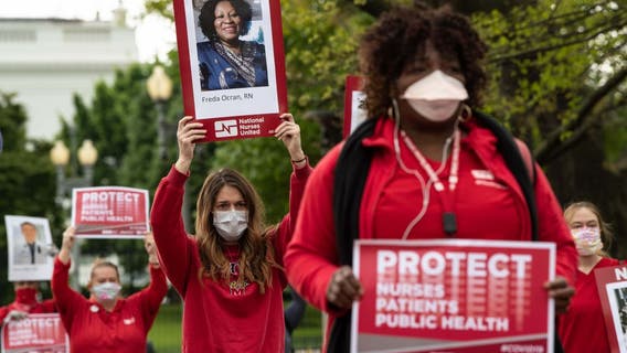 US coronavirus cases top 800,000, according to Johns Hopkins