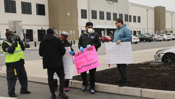 Amazon workers call for ‘virtual walk out’ in response to firings and working conditions amid pandemic