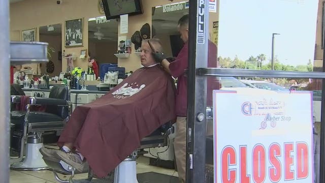 Tempe barber shop closes due to COVID-19 on its 17-year anniversary