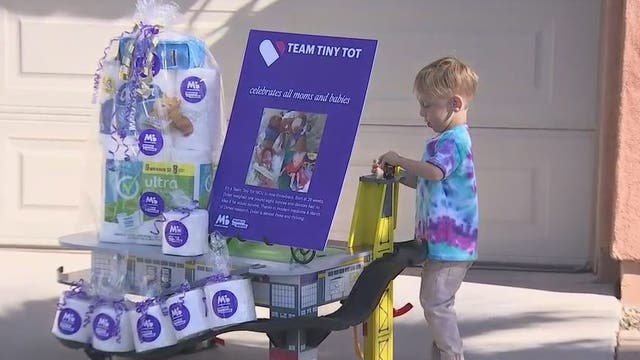 Valley mother of boy born prematurely raising money for March of Dimes
