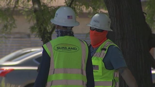 Construction in Arizona continues during COVID-19 spread, but with health precautions