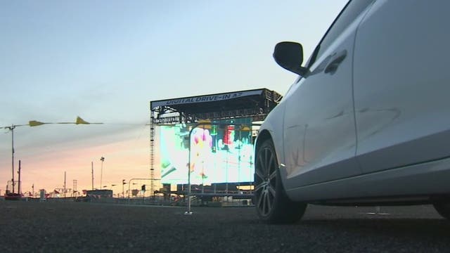Drive-in pop up in Mesa lets you get out of the house while still social distancing