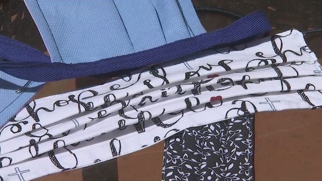 Valley sewing business making medical masks for healthcare workers during COVID-19 pandemic