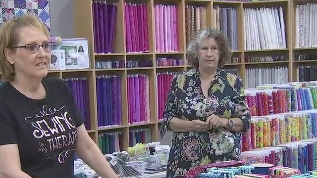 Phoenix quilt shop makes changes to serve crafters during stay-at-home order amid COVID-19
