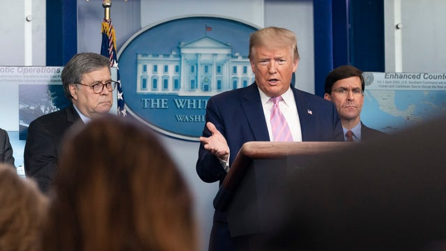 President Trump says he’ll decide on easing guidelines, not governors