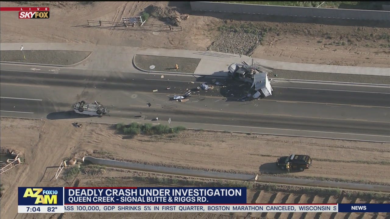 MCSO investigating deadly crash in Queen Creek