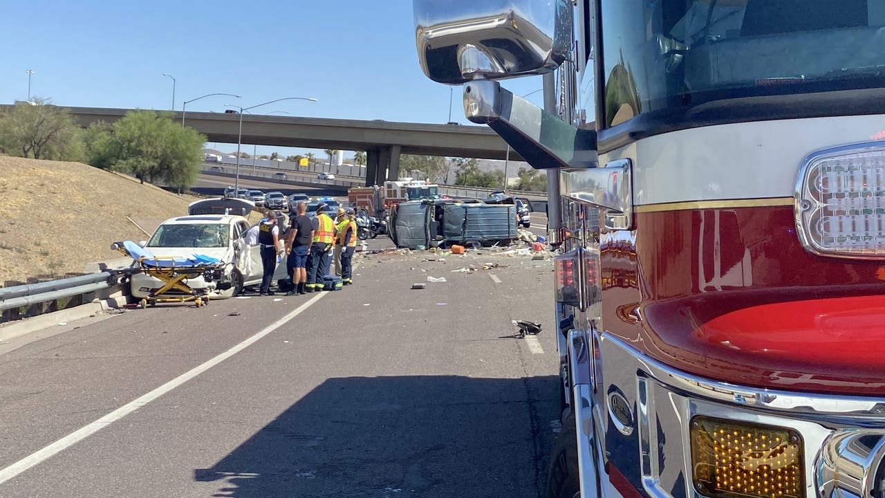 ADOT: Westbound I-10 Back Open After Crash Near Sky Harbor | FOX 10 Phoenix