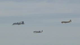 Commemorative Air Force holds VE Day flyover, saluting Arizonans fighting COVID-19