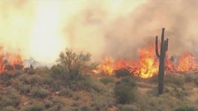 Evacuation orders prompted by East Desert Fire now lifted; fire 100% contained