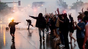 Minneapolis police, protesters clash at 3rd Precinct over death of George Floyd