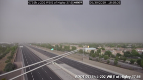 Thunderstorms, dust storms pop up throughout southeast valley