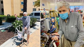 Air Force veteran, 93, hitchhikes to store for Hershey bars, says he and girlfriend split one 'every night'