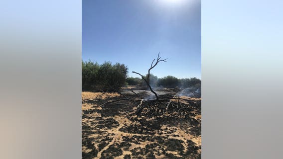 Arizona fire crews responding to 48-acre fire near Buckeye