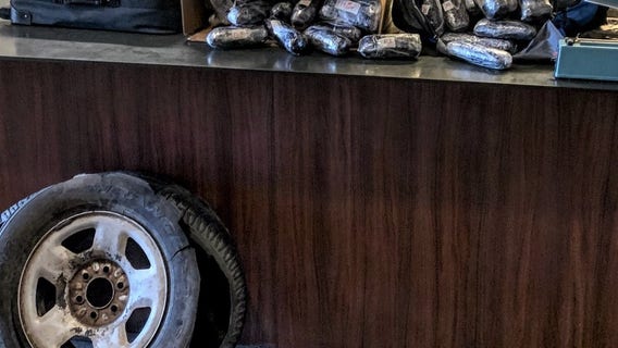 Casa Grande police find 138 pounds of heroin, 50 pounds of fentanyl during traffic stop