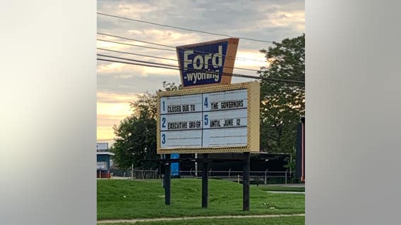 On its first night of reopening, Ford-Wyoming drive-in served cease-and-desist order by police