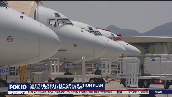 Phoenix-Mesa Gateway Airport taking steps to keep travelers safe amid coronavirus