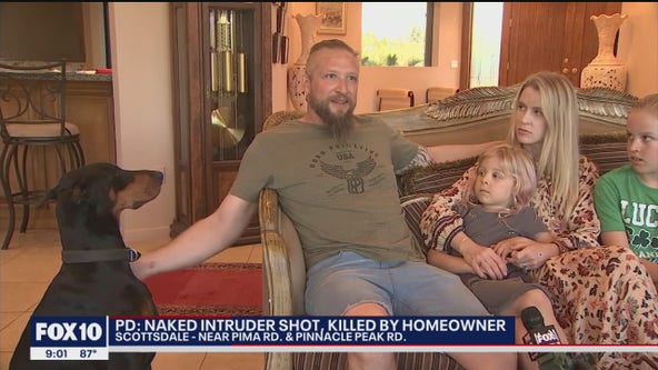 Homeowner speaks after naked burglary was shot dead in Scottsdale