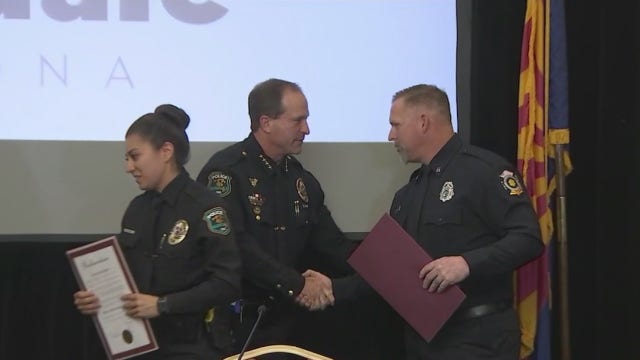 Glendale honors fire captain, police officer for heroism during Westgate shooting
