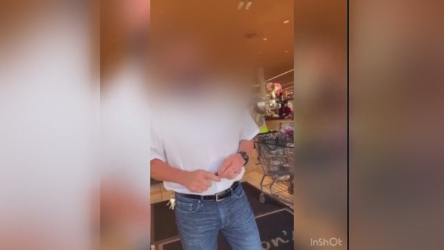 Woman refusing to wear face covering at grocery store caught on video