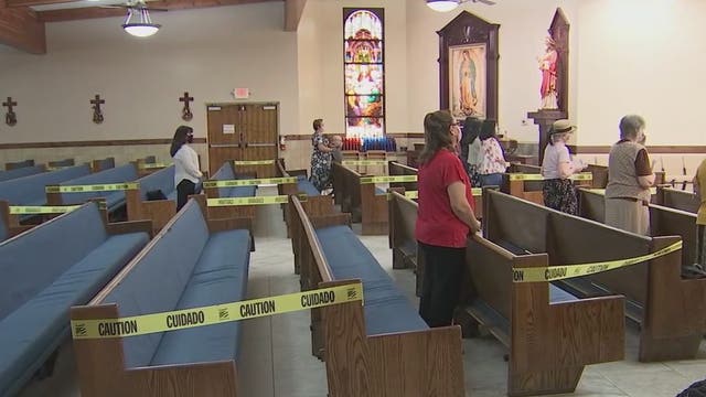 Valley churches open doors again after weeks of streamed services