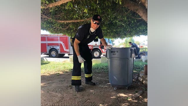 Phoenix fire crews rescue injured tree trimmer - and finish the yard work