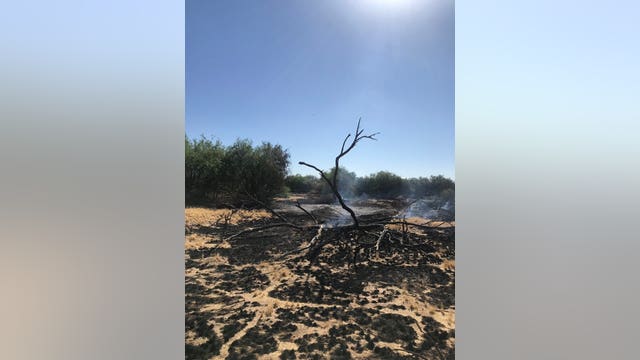 Arizona fire crews responding to 48-acre fire near Buckeye