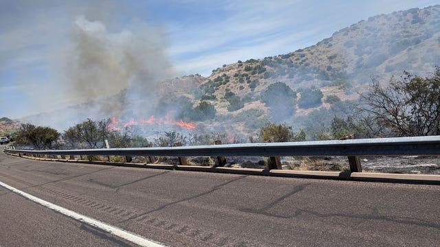 'Oak Fire' near major highways was human caused, authorities say