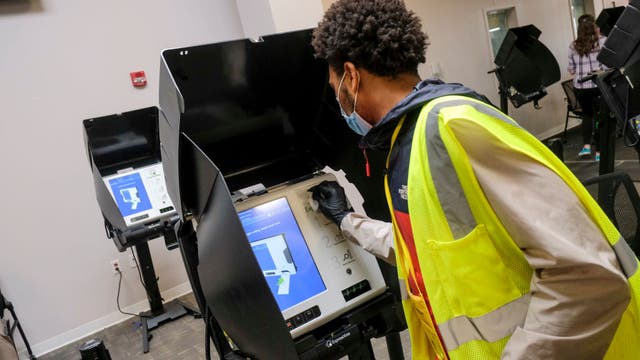 Nebraska holds 1st in-person election in weeks amid pandemic