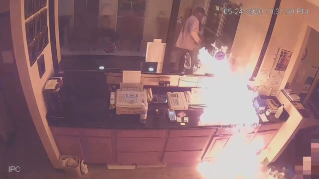 Man tried to set Fort Worth hotel clerk on fire during robbery attempt