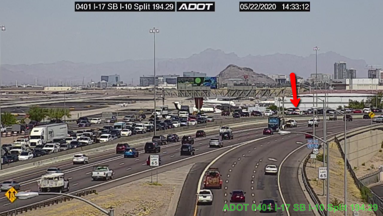 Westbound I 10 Closed Near Sky Harbor Due To Crash FOX 10 Phoenix
