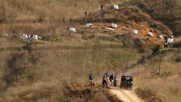 Kobe Bryant Calabasas Helicopter Crash Site