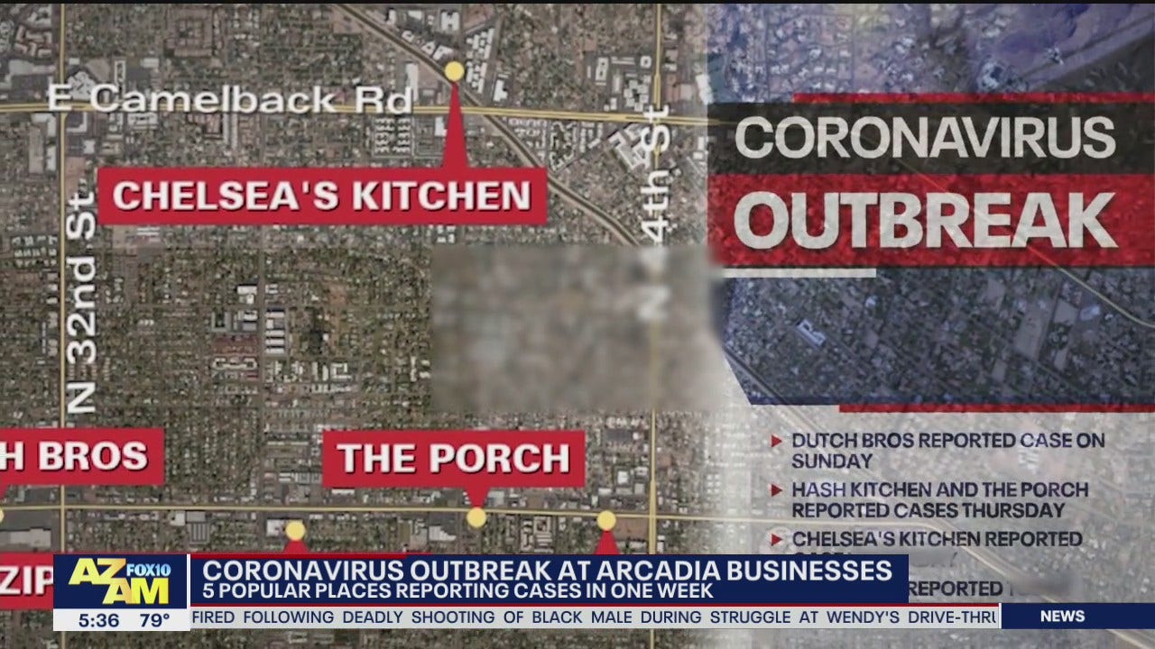 Coronavirus outbreak at Arcadia businesses FOX 10 Phoenix