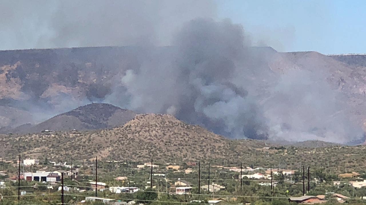 Central Fire Grows To 4 500 Acres In The Tonto National Forest NE Of   Ed845bcd Image From IOS 1 