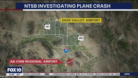 FAA, NTSB investigating plane crash near Ak-Chin Regional Airport in Maricopa