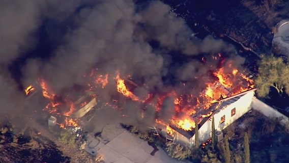 Residents allowed to return home as crews gain upper hand in Aquila Fire battle