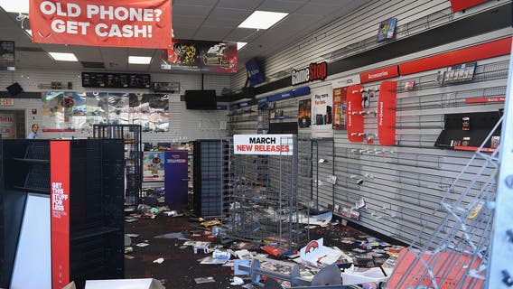 Looting devastates businesses already shaken by virus