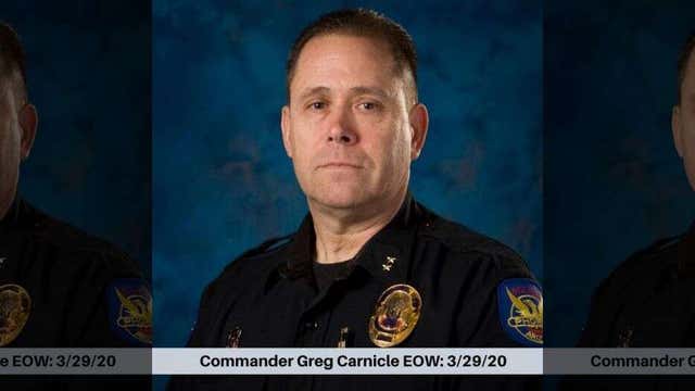 Memorial service held for Phoenix Police Commander Greg Carnicle