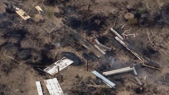 Painted Wagon Fire burns nearly 500 acres west of Wittmann; fully contained