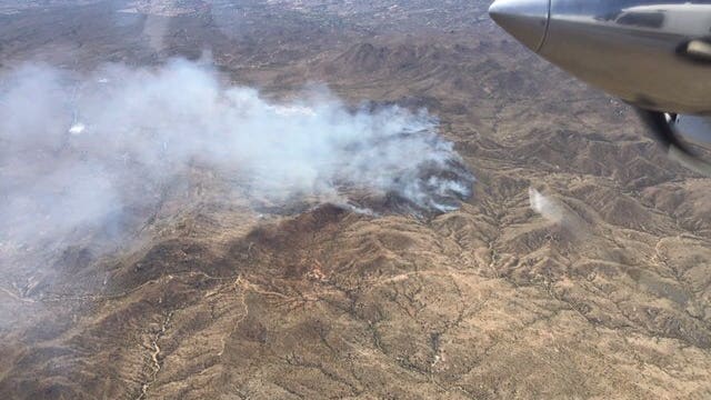 Tortolita Fire near Tucson 100 percent contained