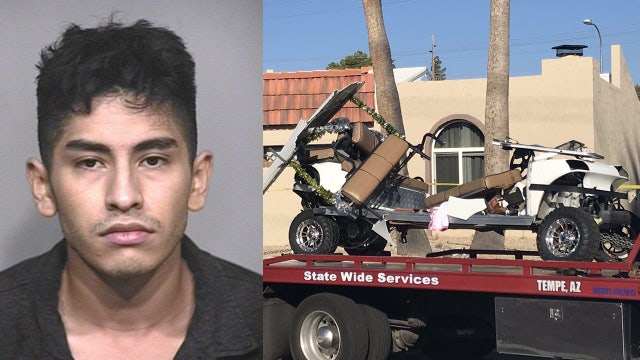 Scottsdale Fire: 4 people in serious condition after golf cart collision, driver arrested