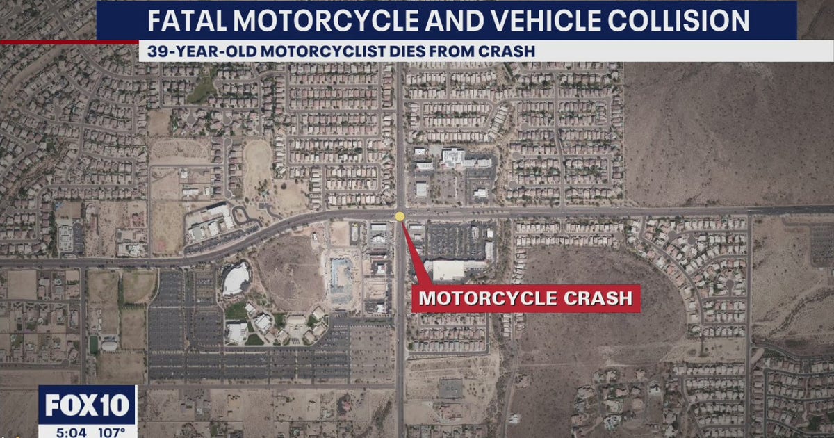 Police: Motorcylist dies in Phoenix collision | FOX 10 Phoenix
